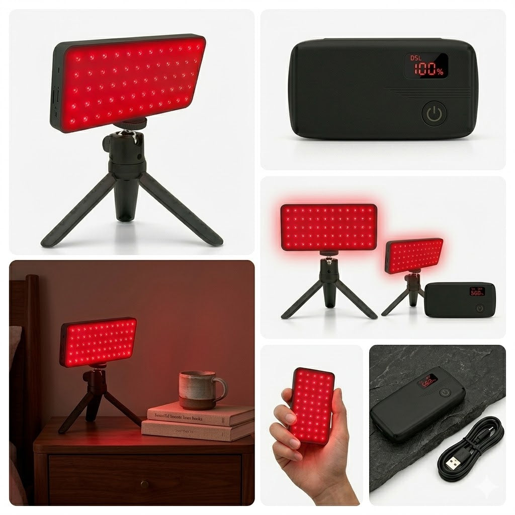 Panel de Luz roja e infrarroja terapeútica